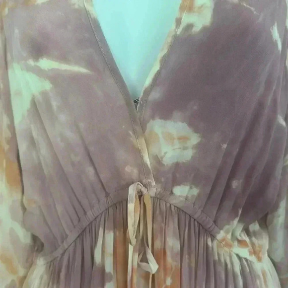 YFB Young Fabulous & Broke Sheena Tie Dye Maxi Dress Small - Picture 3 of 11